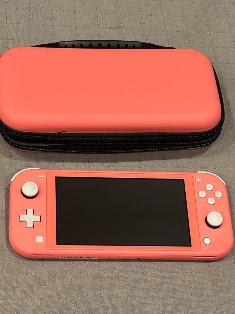 Nintendo Switch Lite ピンク 本体とケース Nintendo Switch lite 本体ケース ハードケース 本体カバー ハード