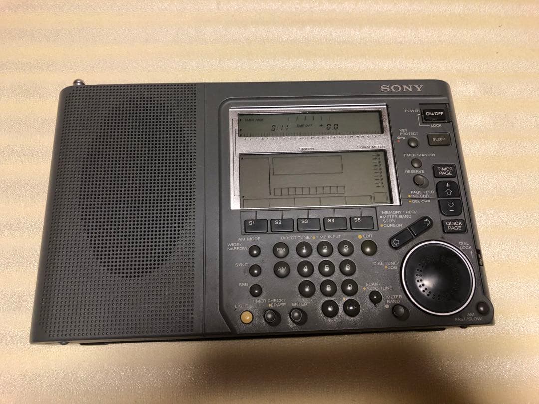 天下のSONY製短波ラジオ　ICF-SW77 Sony ICF-SW77 Shortwave Radio Sony ICFSW77