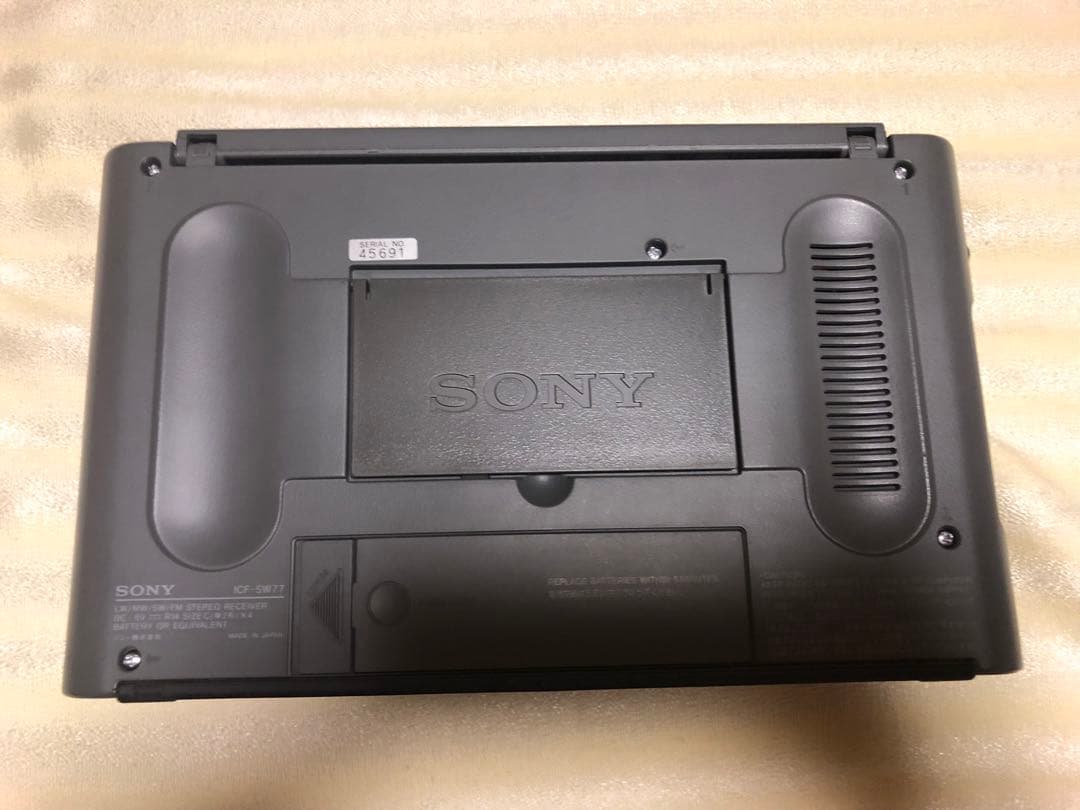 天下のSONY製短波ラジオ ICF-SW77