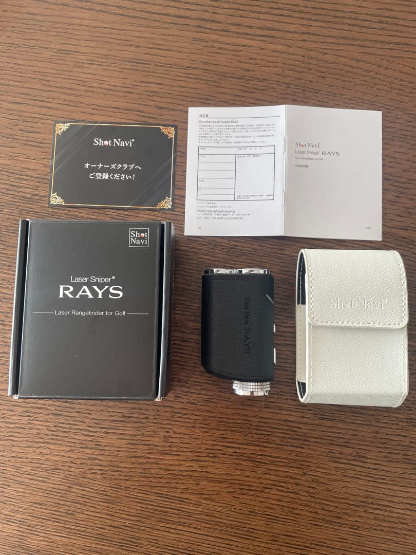 【ゴルフ用レーザー距離計】Shot Navi Laser Shiper RAYS 楽天市場】《2024年モデル》ショットナビ Laser Sniper RAYS GR(レイズ
