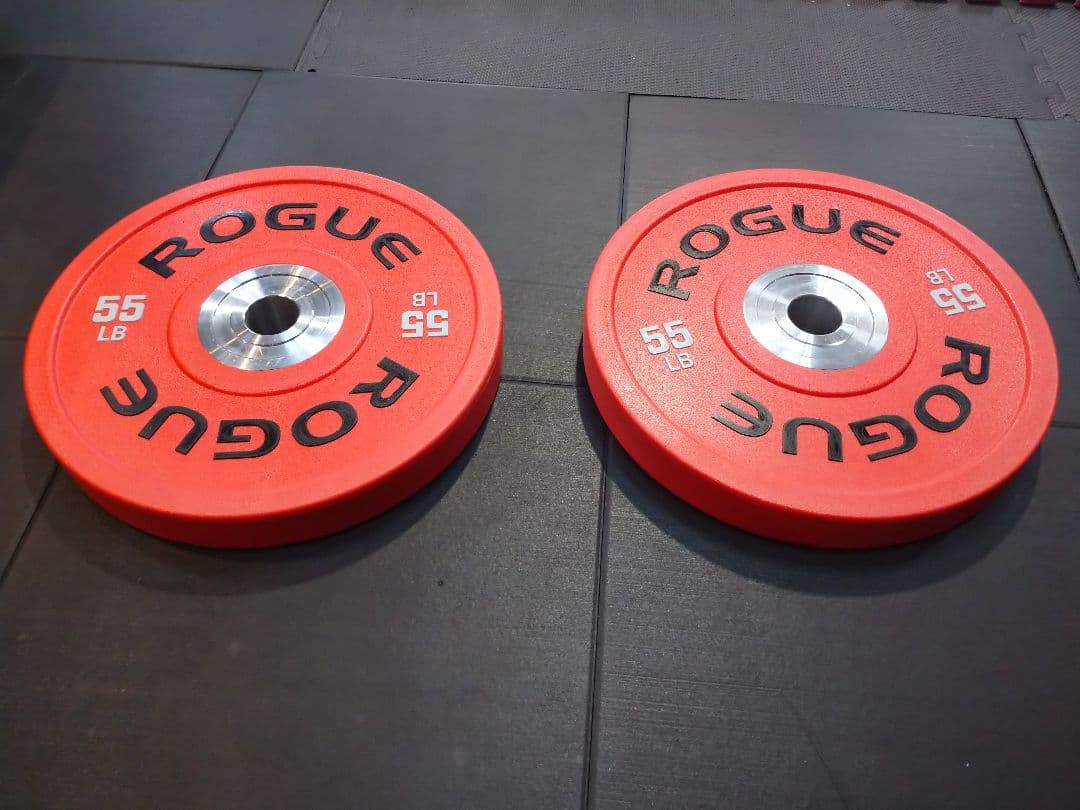ROGUE　ウレタン製バンパープレート（約25㌔）×2枚 ROGUE ウレタン製バンパープレート（約25㌔）×2枚 ROGUE ウレタン製
