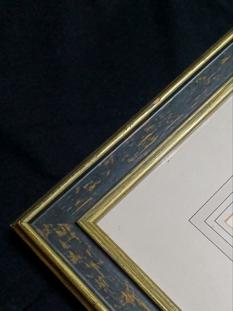 お値下げ　額装　リプロダクション　 ニコルズ「レスタースクウェア」鳥瞰図　美品