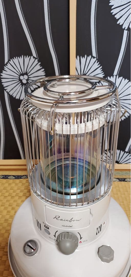 中古トヨトミ ストーブ レインボー RB-25M-W 五徳つき kyoto-sakura.com