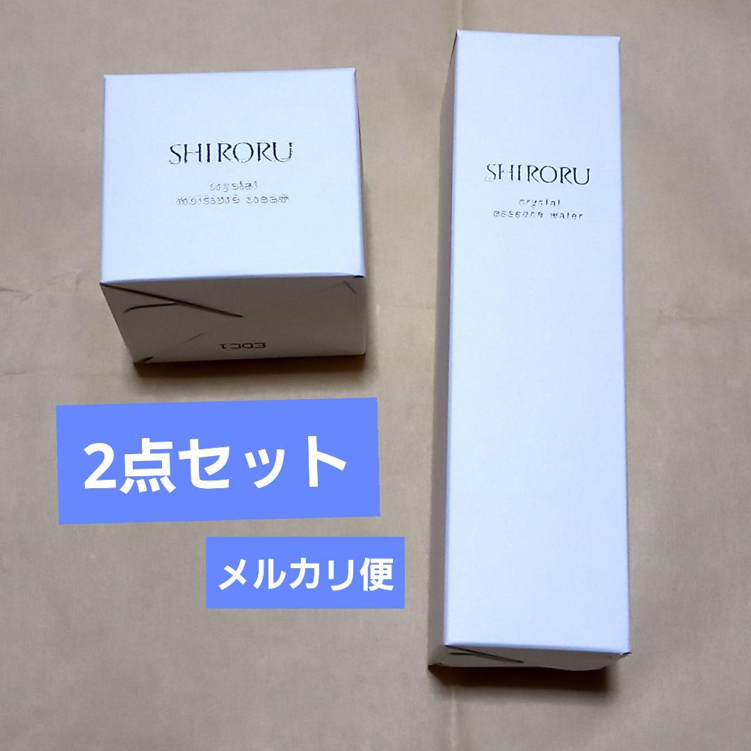 SHIRORU クリスタル モイスチャークリーム エッセンスウォーター