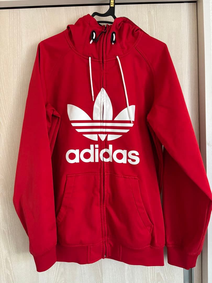adidas】スノーボードウェア（サイズM／レッド） adidasスノーボード