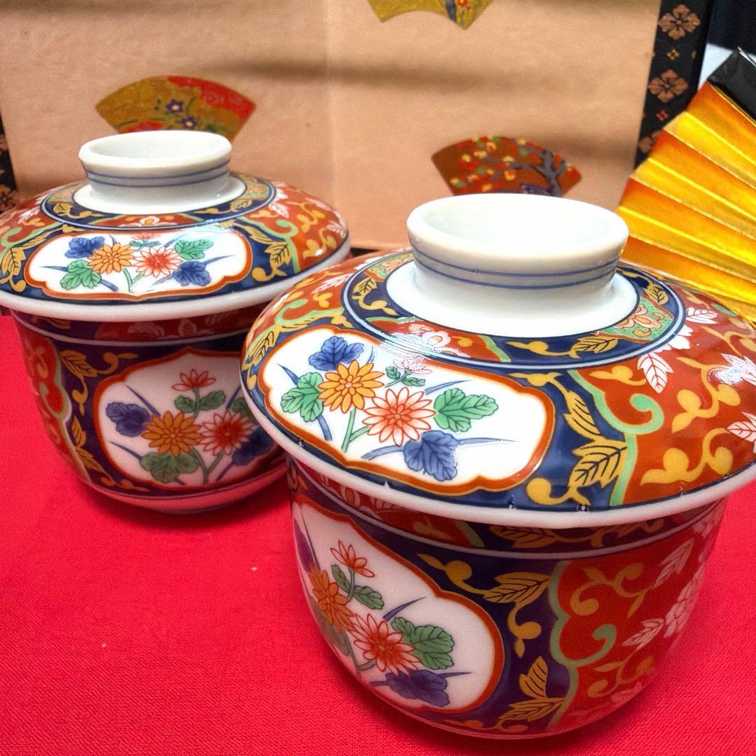 唄姫 たち吉赤絵金彩　前畑陶器庫山窯　南風窯　No.4-27