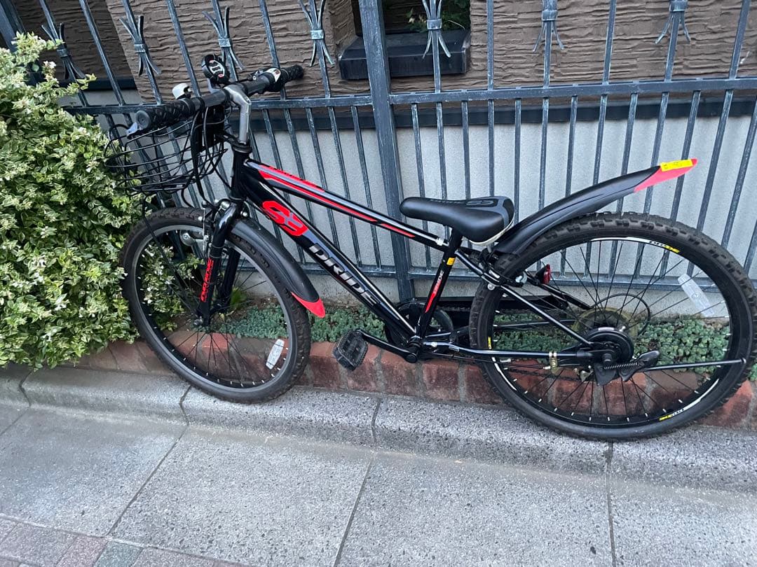 Dride S3ブラック キッズ自転車 26インチ アサヒ