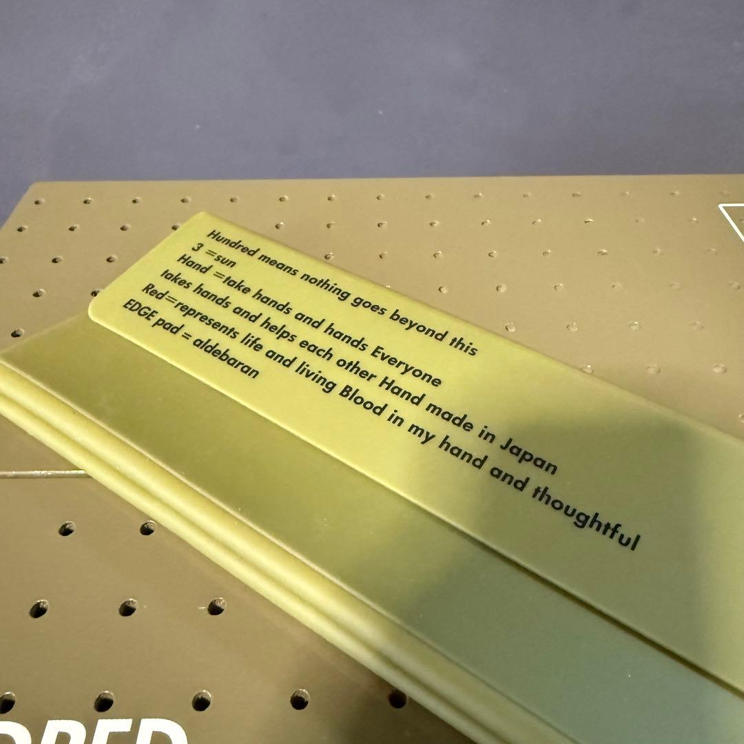 BRUNT 3HANDRED エッジパッド 50 アルデバラン オリーブ