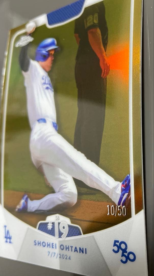 ☆Topps Now 大谷翔平 史上最速 50ホームラン50盗塁 5枚セット☆ 大谷