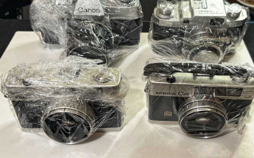 Canon Konica 他 フィルムカメラ4台 まとめ売り ジャンク - メルカリ
