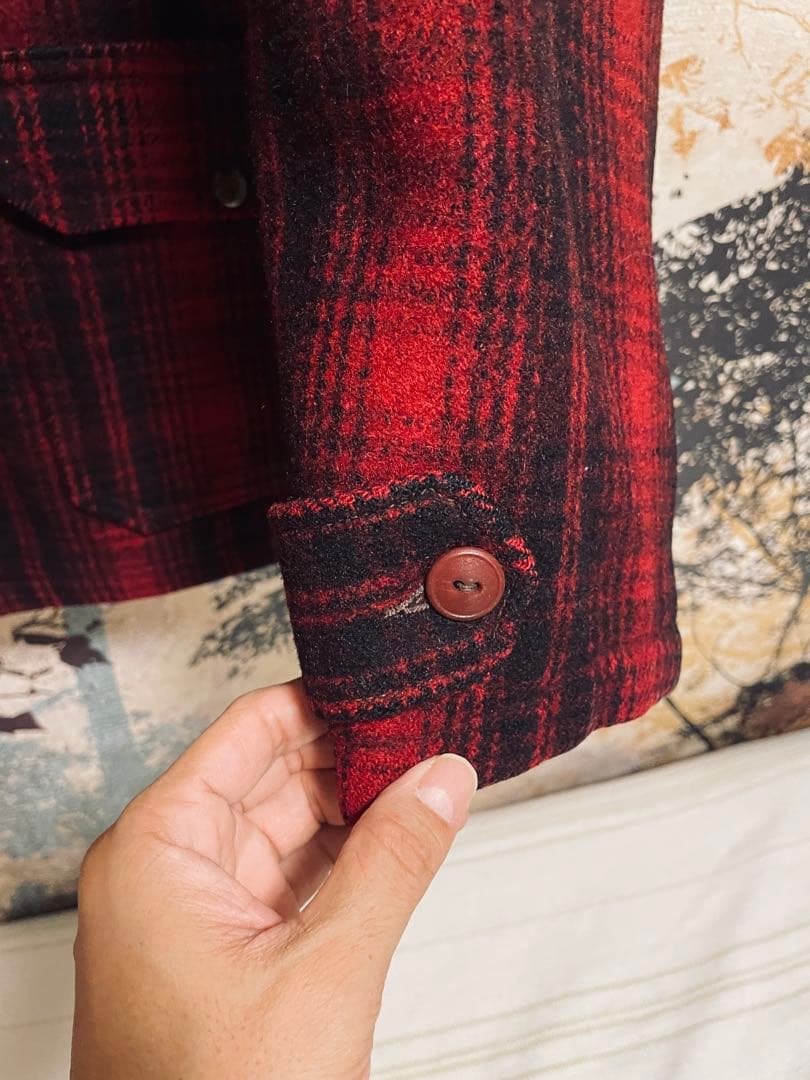 KIKU様40s Woolrich 503 ハンティングジャケット Lサイズ相当 - メルカリ