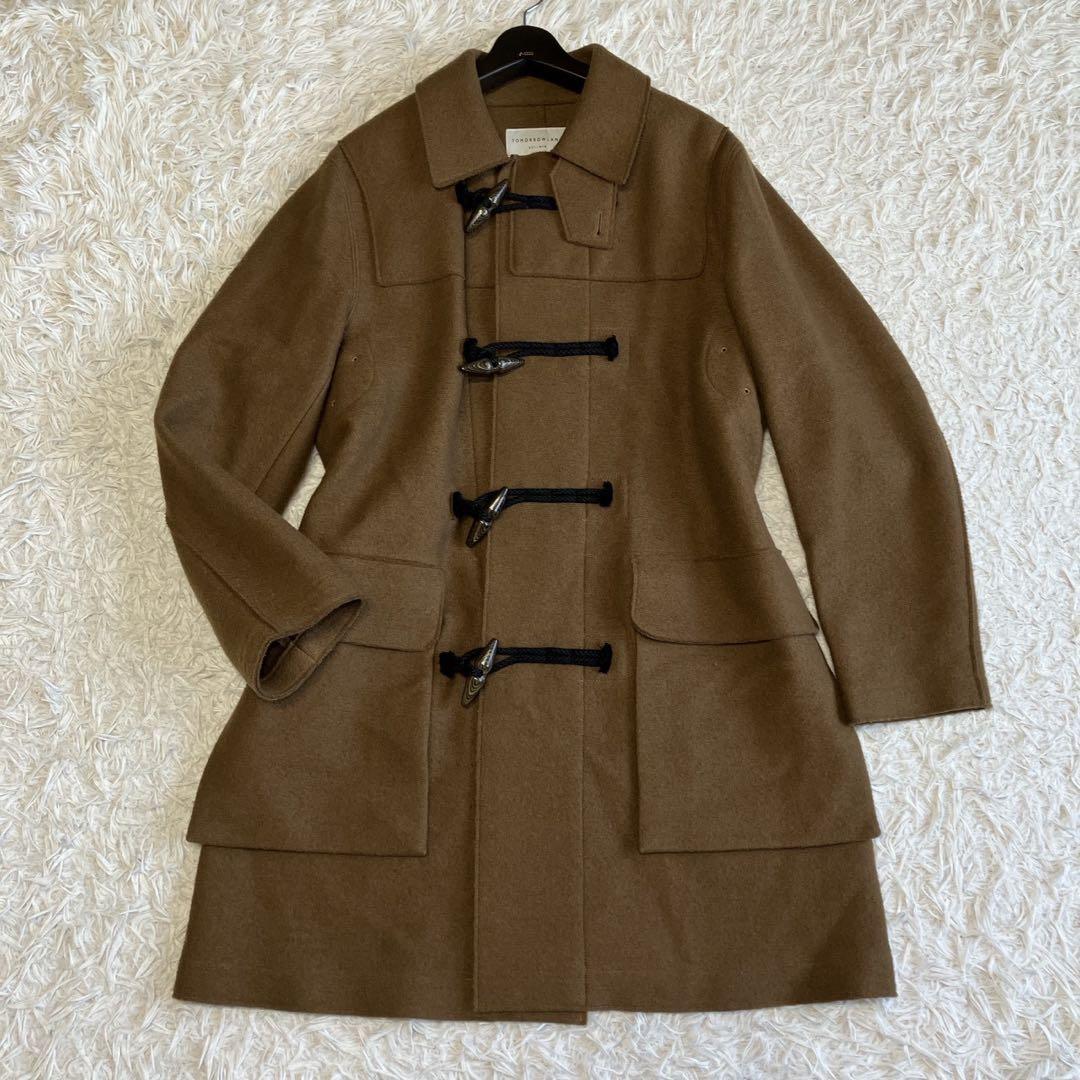 ◎極美品 トゥモローランド ウール100 ダッフルコート M ブラウン 起毛 1 ウールダブルフェイス オーバルロングコート｜トゥモローランド 公式通販
