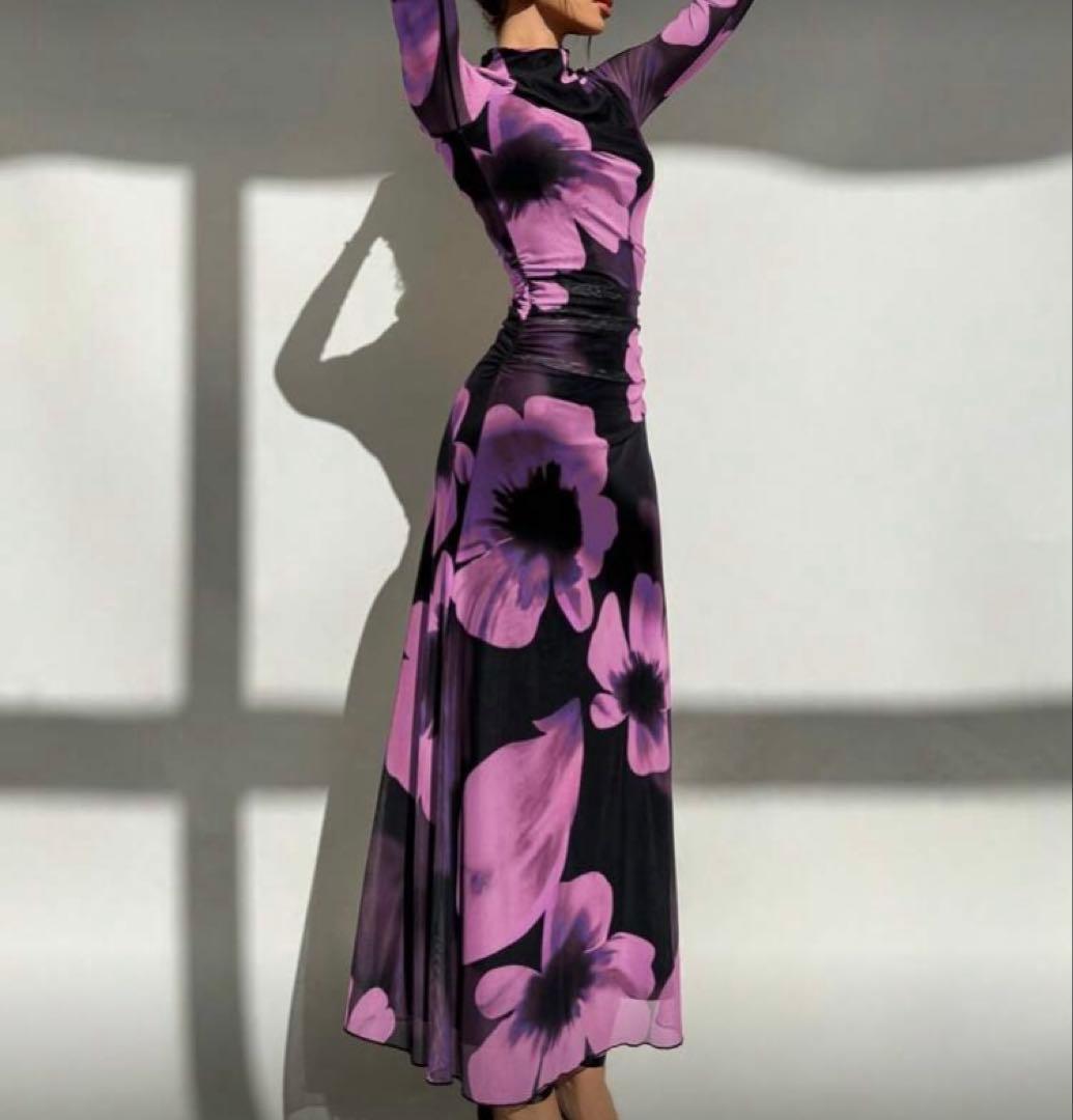 新品・未使用】お得♡フラダンス タヒチアンダンス 社交ダンス 長袖