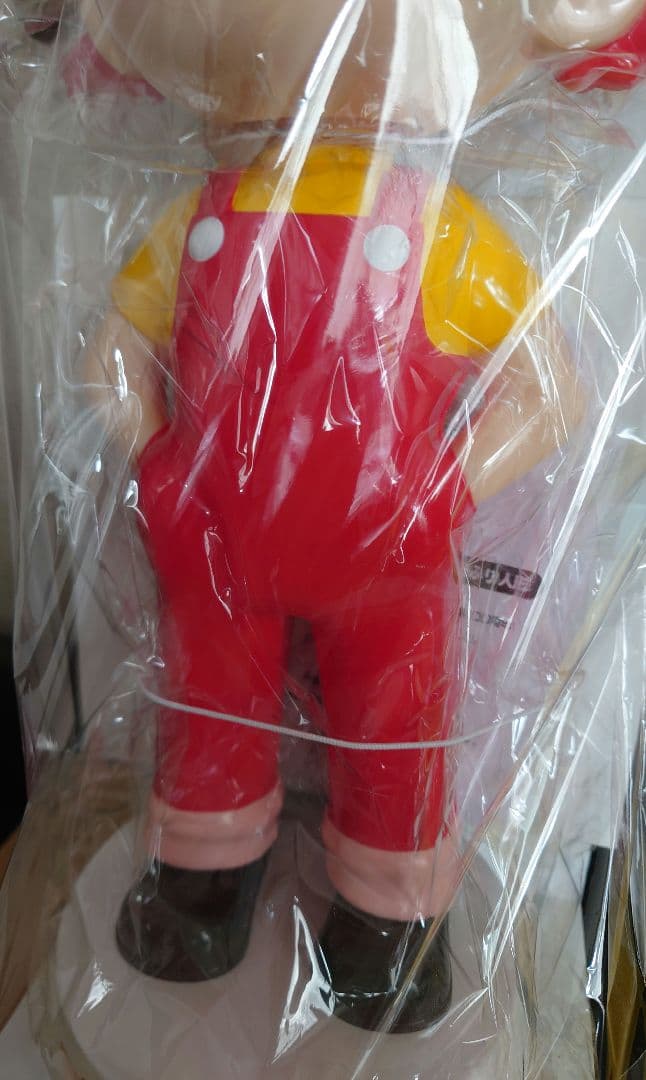 非売品・未使用品】不二家 ペコちゃん60周年記念首ふり人形(白台座