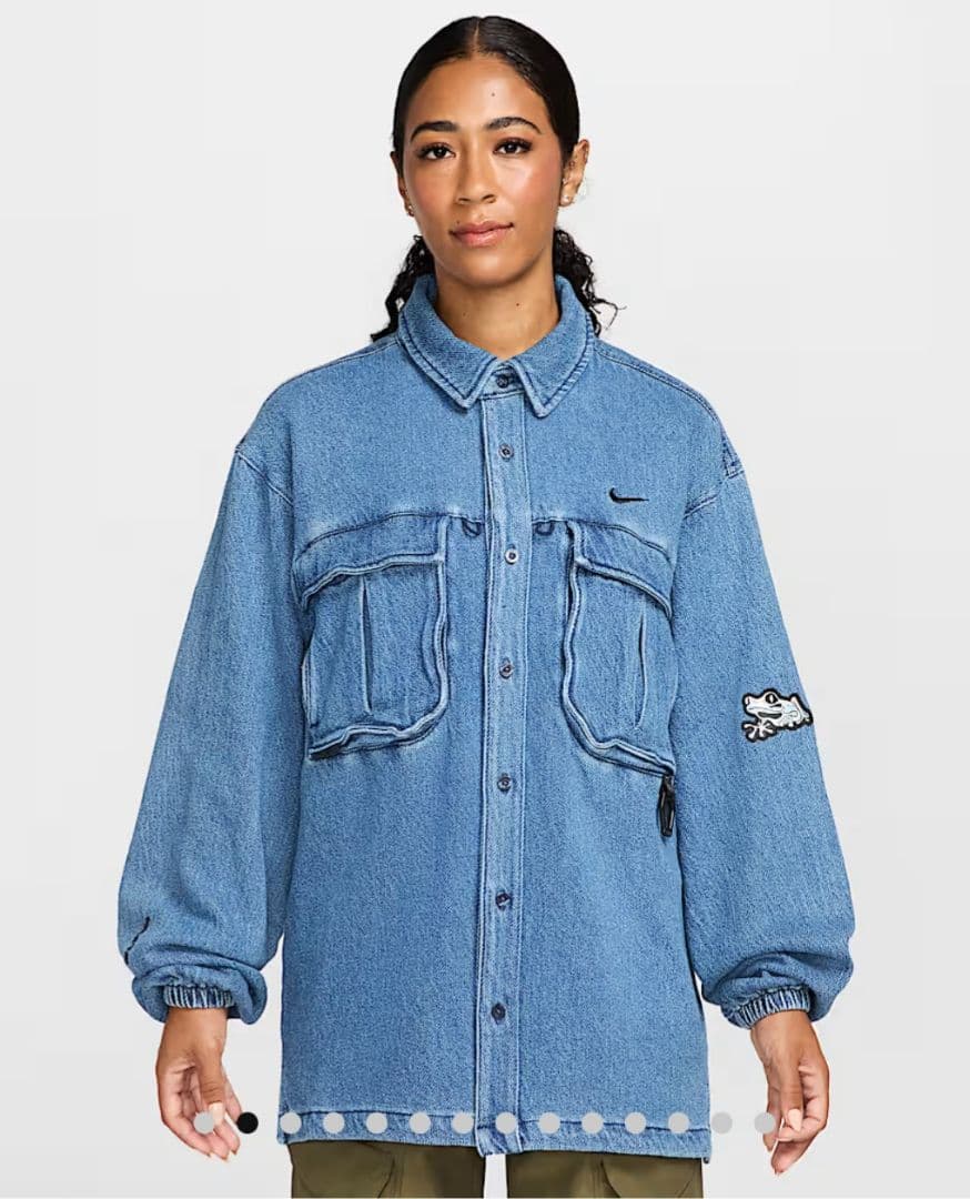 NOCTA NIKE デニムシャツブルゾン ジャケット ナイキ ノクタ - メルカリ