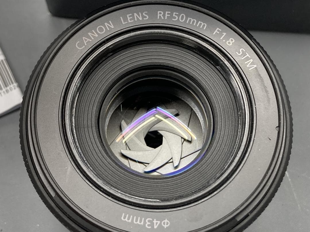 Cannon レンズ RF 50mm F1.8 STM 未使用品 キヤノン（Canon） 《美品》Canon RF50mm F1.8 STM : カメラ専門店