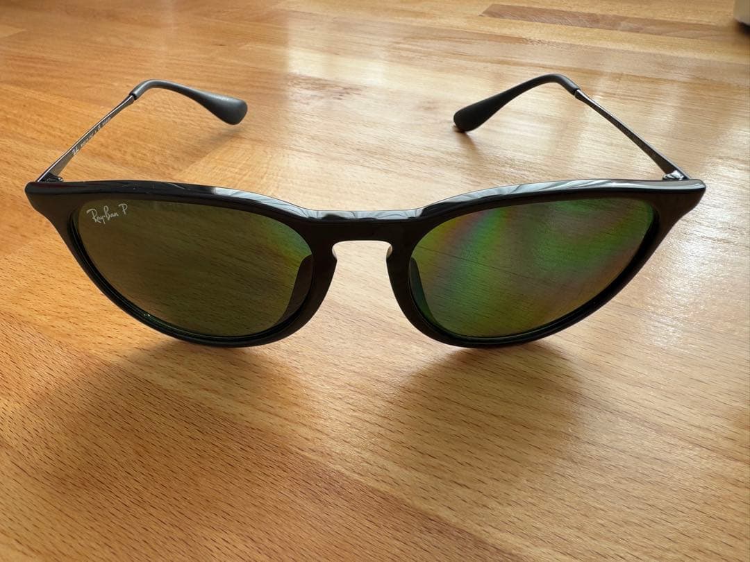 伊勢丹の購入証明書あり Ray-Banグリーンレンズ サングラス