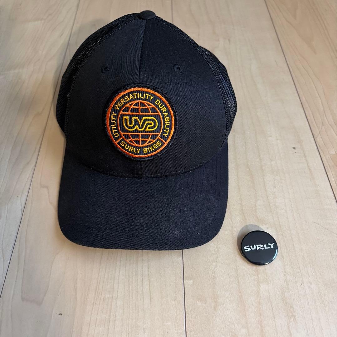 Surly キャップ ブラック ハンバチ Surly キャップ ブラック ハンバチ Surly キャップ ブラック ハンバチ