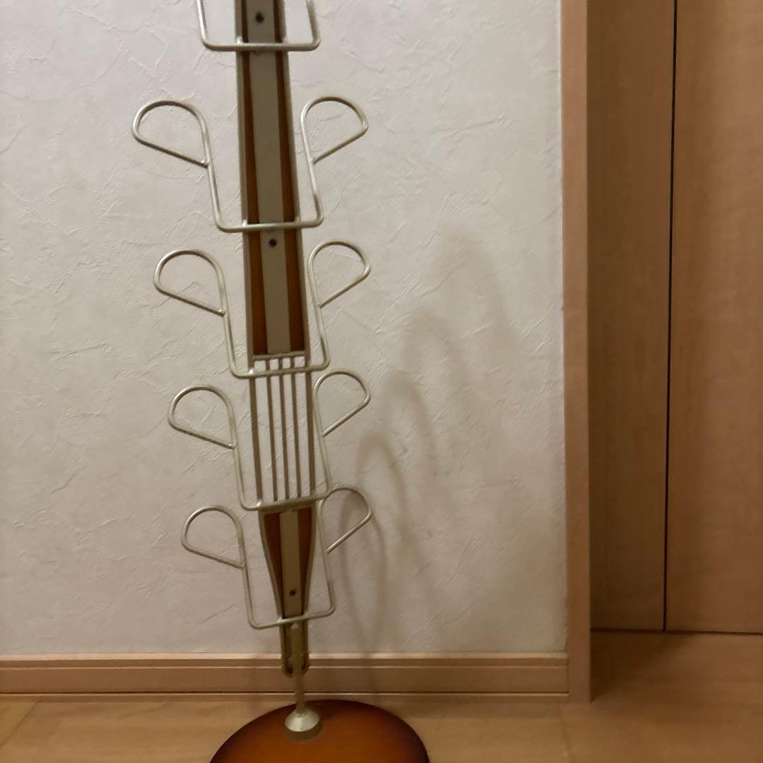 スリッパ立て 家具 楽器 ヤマハ バイオリン、チェロ型スリッパラック 5足