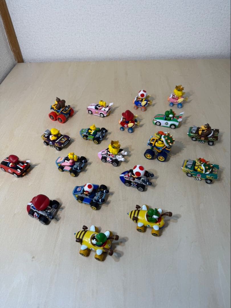 マリオカート ミニカー 19個まとめ売り