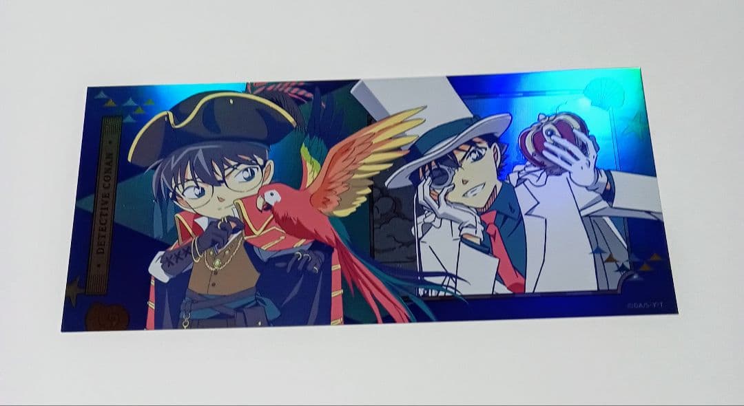 キッド&コナン 哀&コナン クラパレット 船乗りアクキー&カード 3点