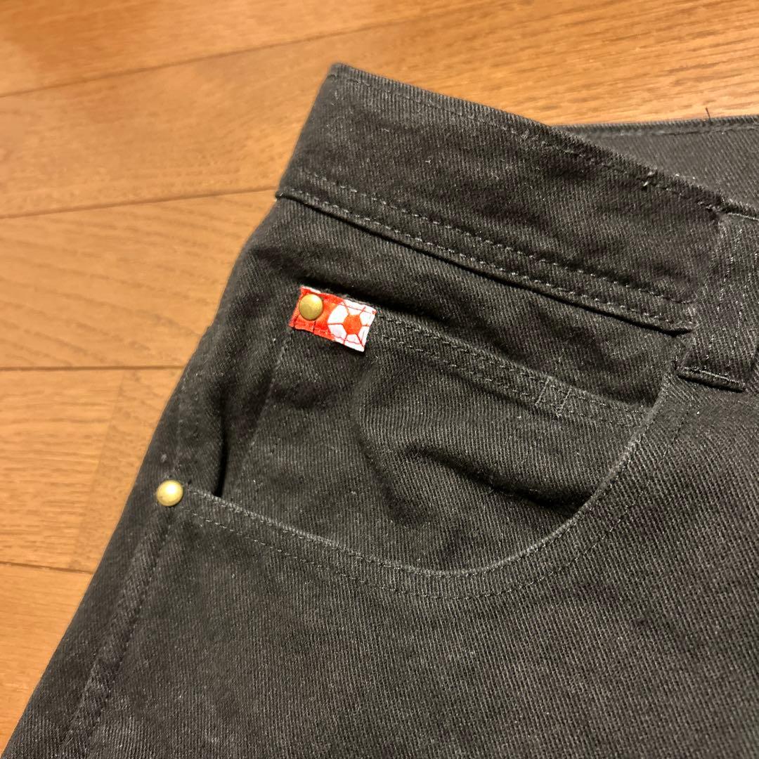 90s B-BOY SOUTH POLE 超極太 ブラック ワイドレッグデニム