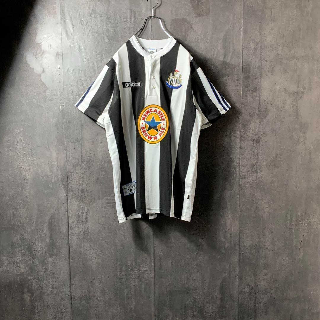 ☆ニューカッスル】 アディダス サッカー 95年 レトロ ユニフォーム