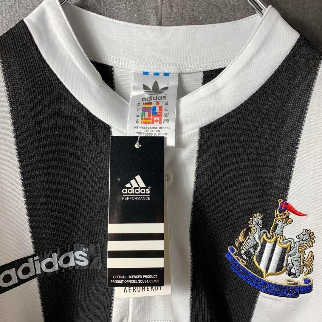 ☆ニューカッスル】 アディダス サッカー 95年 レトロ ユニフォーム