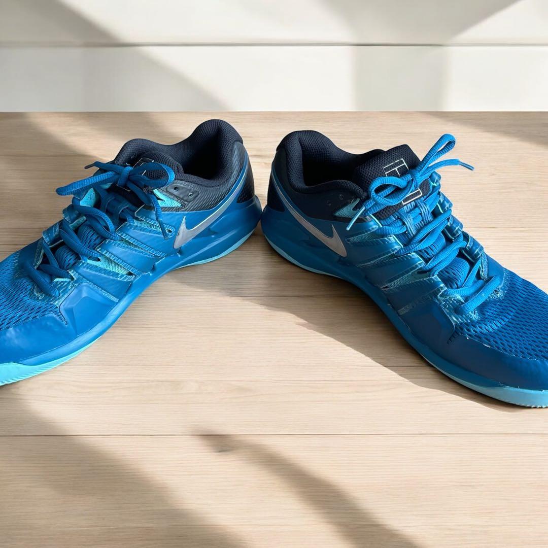 美品 Nike Air Zoom Vapor X RFロゴ入りBlue 27.5