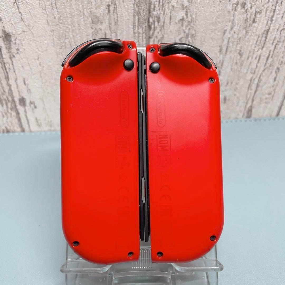 Nintendo Switch ジョイコン レッド ストラップ2本付 - メルカリ