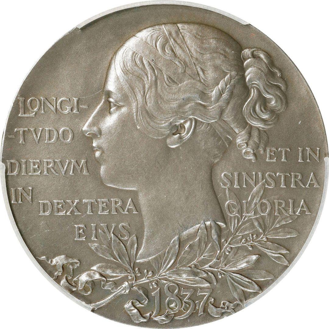 1897年 イギリス ビクトリア女王 60年周年 銀メダル PCGS SP63 - メルカリ
