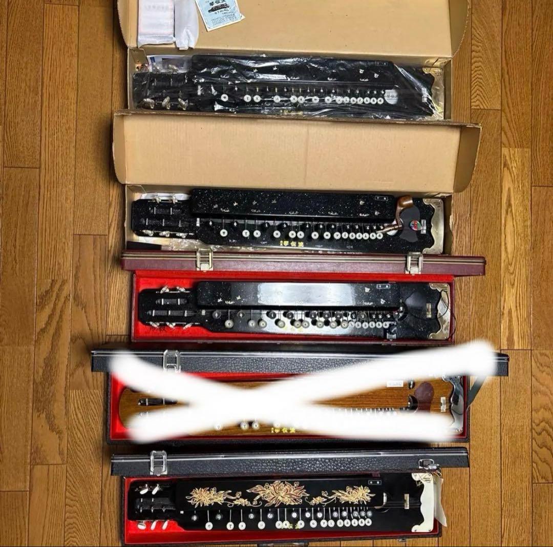 【新品未使用】　大正琴 琴伝流　2台 ・中古品　2台　合計4台セット 2026年最新】琴伝流大正琴の人気アイテム - メルカリ
