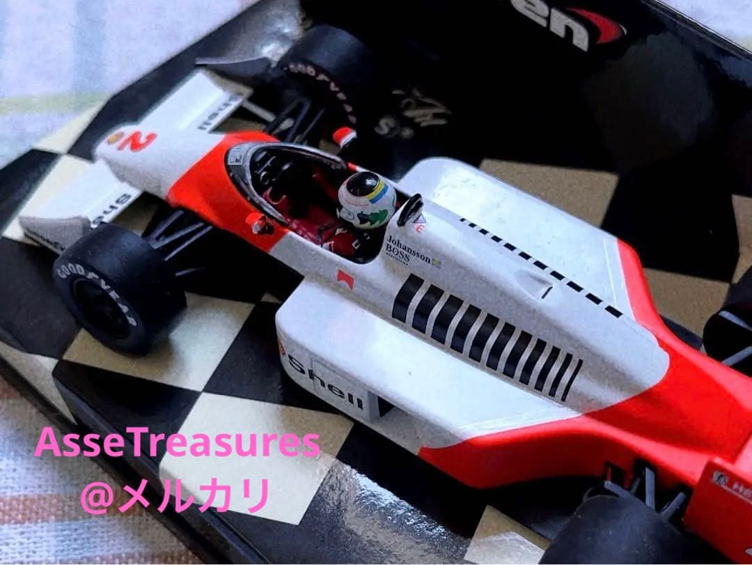ミニチャンプス 1/43 マクラーレン・TAGポルシェ MP4/3 ヨハンソン