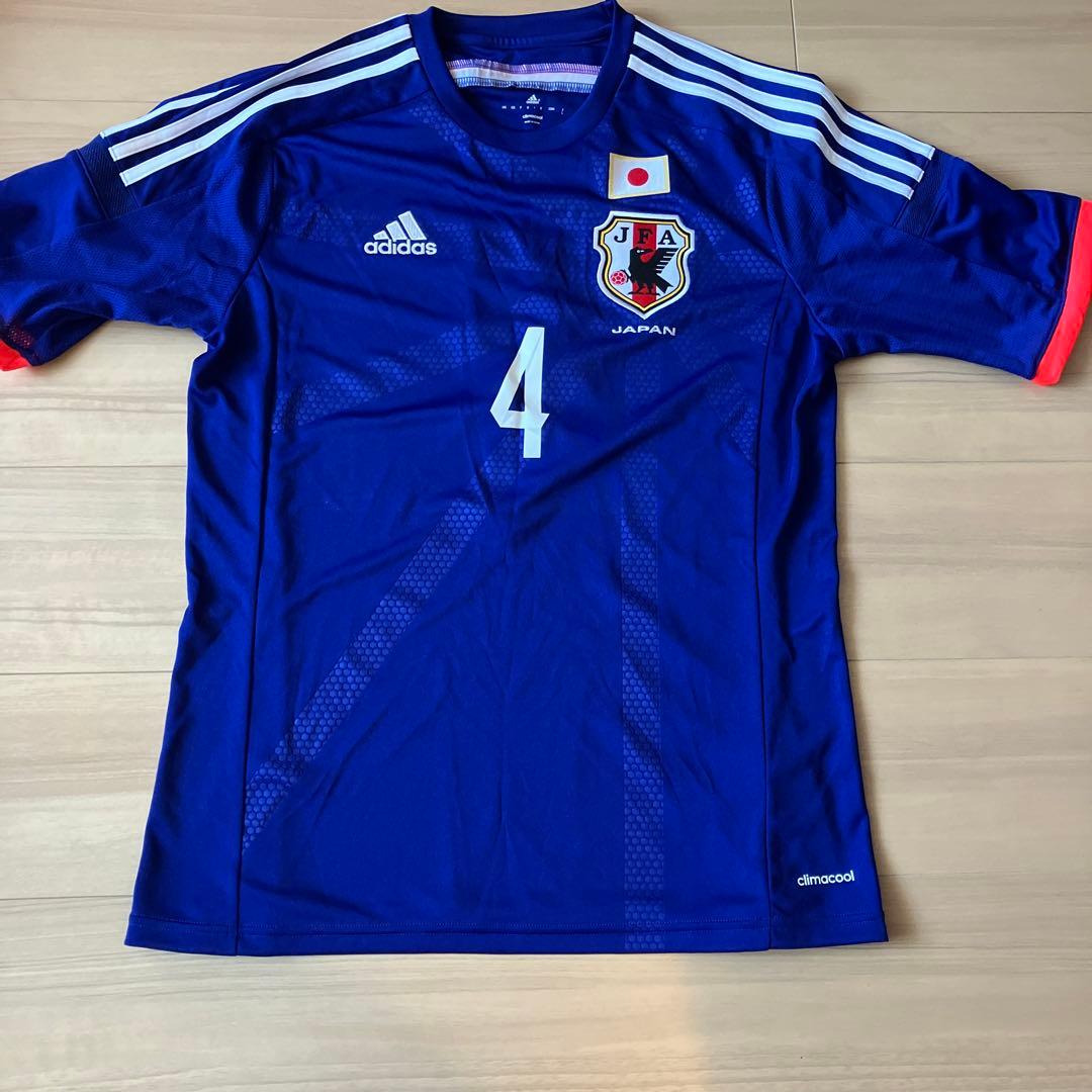 サッカー日本代表 ブラジル戦 2014年10月14日 岡田武史さんサインあり