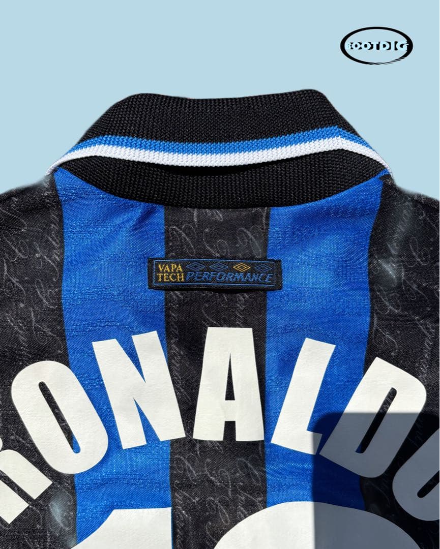 インテル・ミラノ ホームユニフォーム #10 ロナウド 90s アンブロ