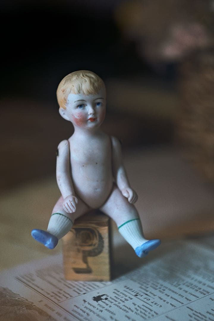 h*a様 アンティーク ビスクドール ミニョネット ドイツ h*a様 アンティーク ビスクドール ミニョネット ドイツ - メルカリ