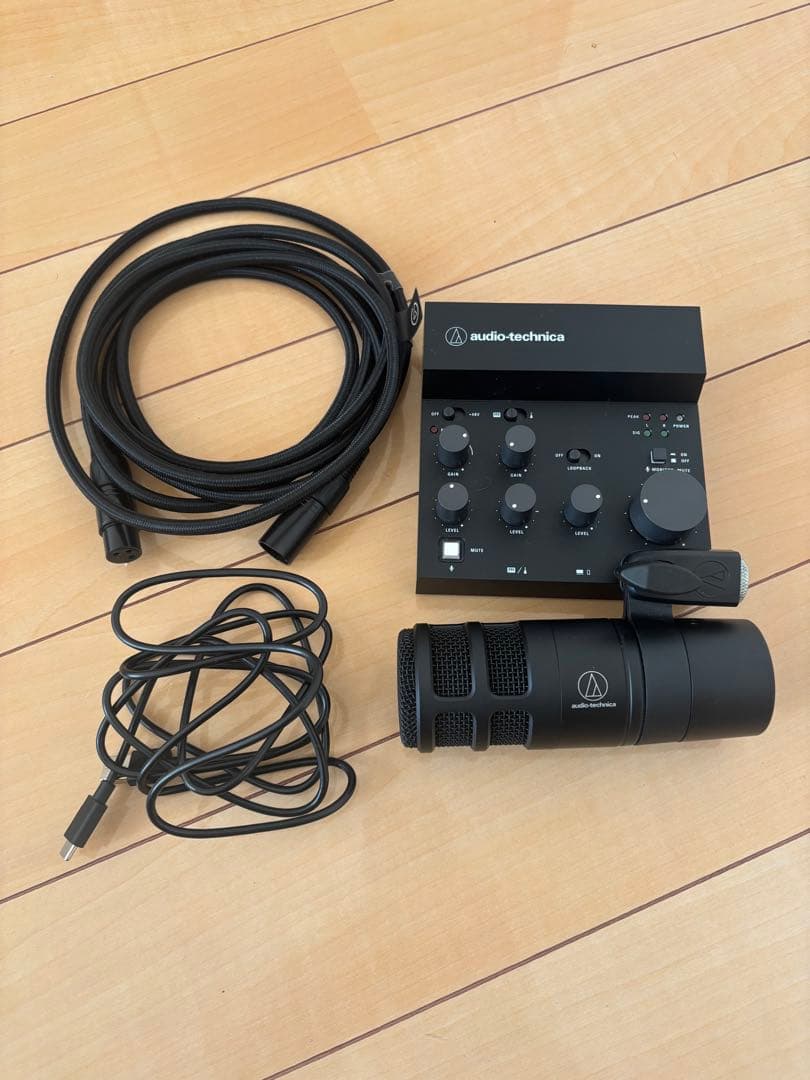 audio technica マイクセット　マイクアーム付き オーディオテクニカ（audio-technica） AT2035 コンデンサーマイク