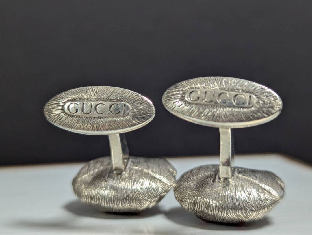 希少】GUCCI/グッチ パグ カフス No.2340