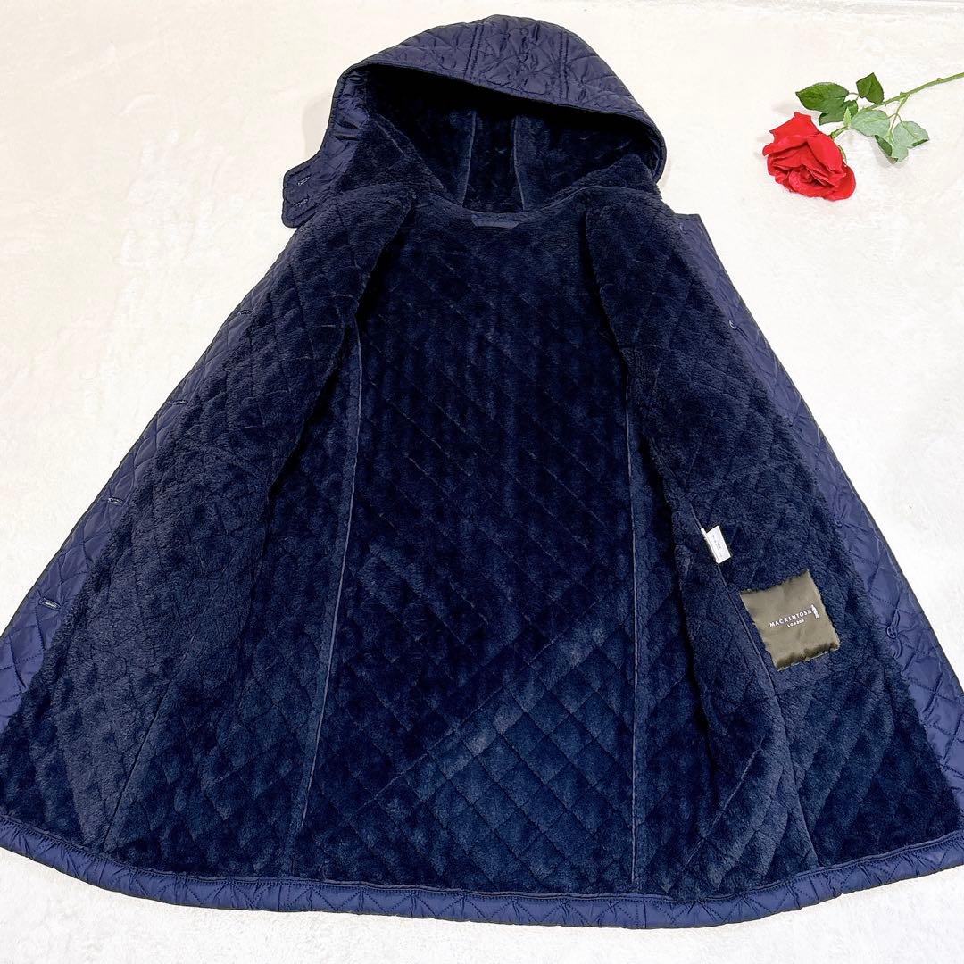 新品同様✨ マッキントッシュ ロンドン キルティング コート ロング 38
