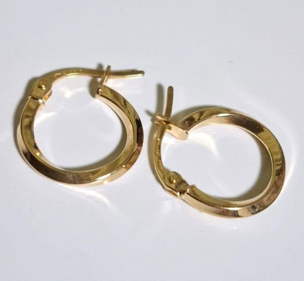 ウノアエレ k18 UNOAERRE フープピアス - メルカリ