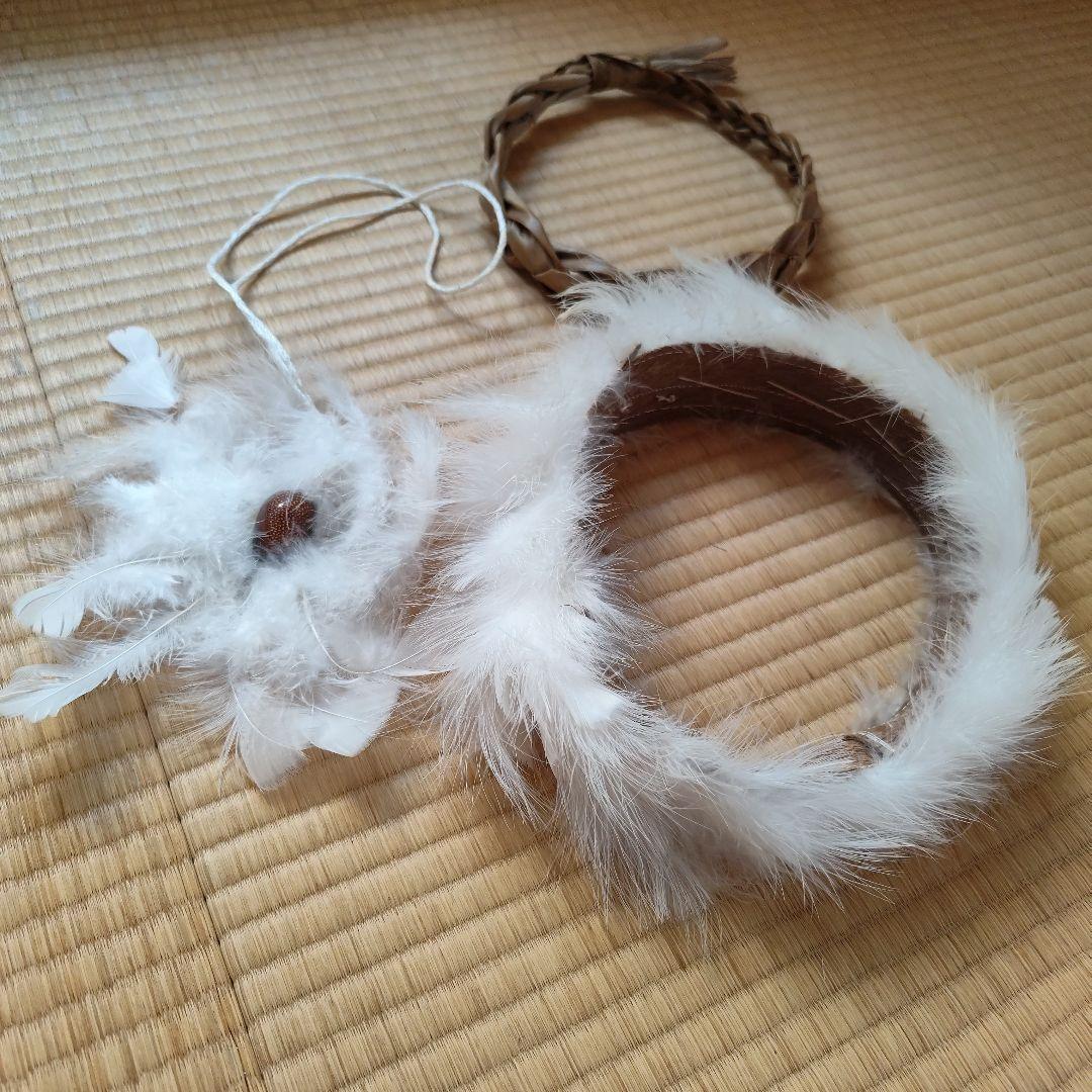 最終値下げ！フラダンス レイ 花冠 マウイポイボール ヘアアクセ