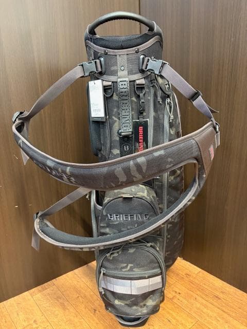 新品 BRIEFING ブリーフィング BRG231D08 迷彩柄 ゴルフバッグ