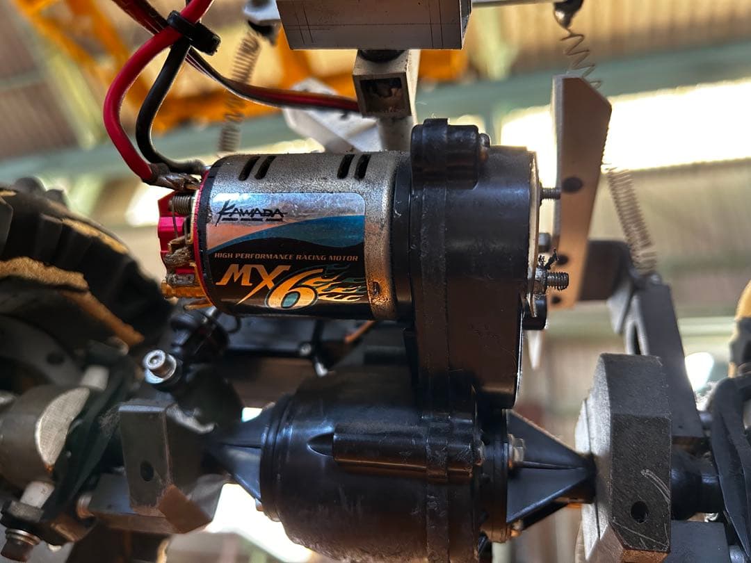 タミヤクラットバスター改 スティックシャーシ ハブリダクション4WS