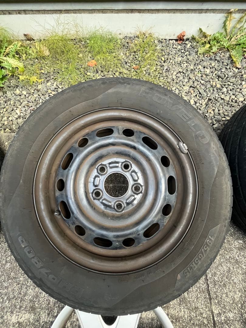 15インチ タイヤ・ホイールセット 195/65/R15