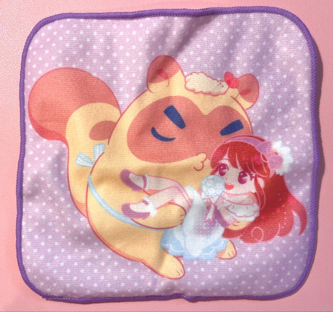 アイカツ！ 紫吹蘭 スパイシーアゲハ ハンドタオル ハンカチ 6枚セット