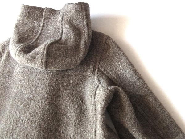 ローブス＆コンフェクションズ ネップウール ダッフルコート 1 男女