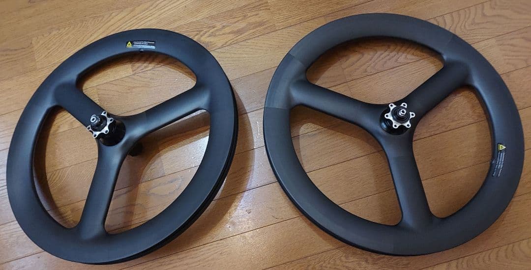 ICANカーボンバトンホイール前後セット 20インチ451ディスクブレーキ用