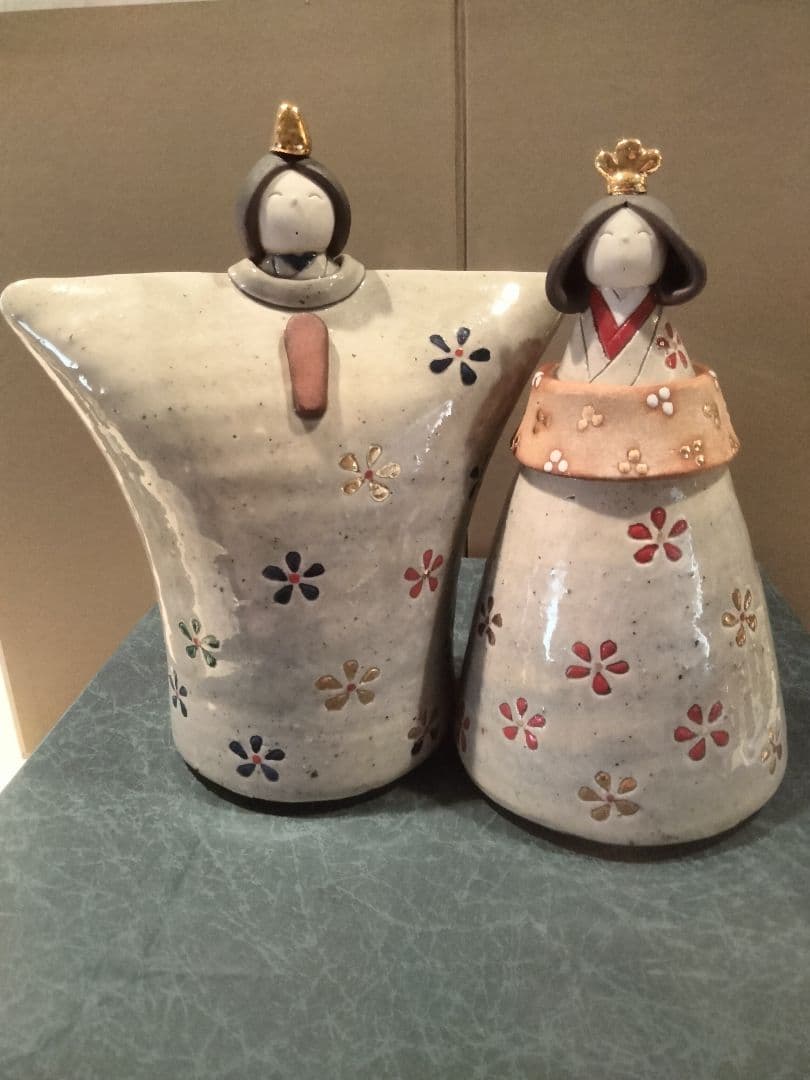 良品（good item） 雛人形（Hina doll） 陶器 作家、西崎和子 - メルカリ