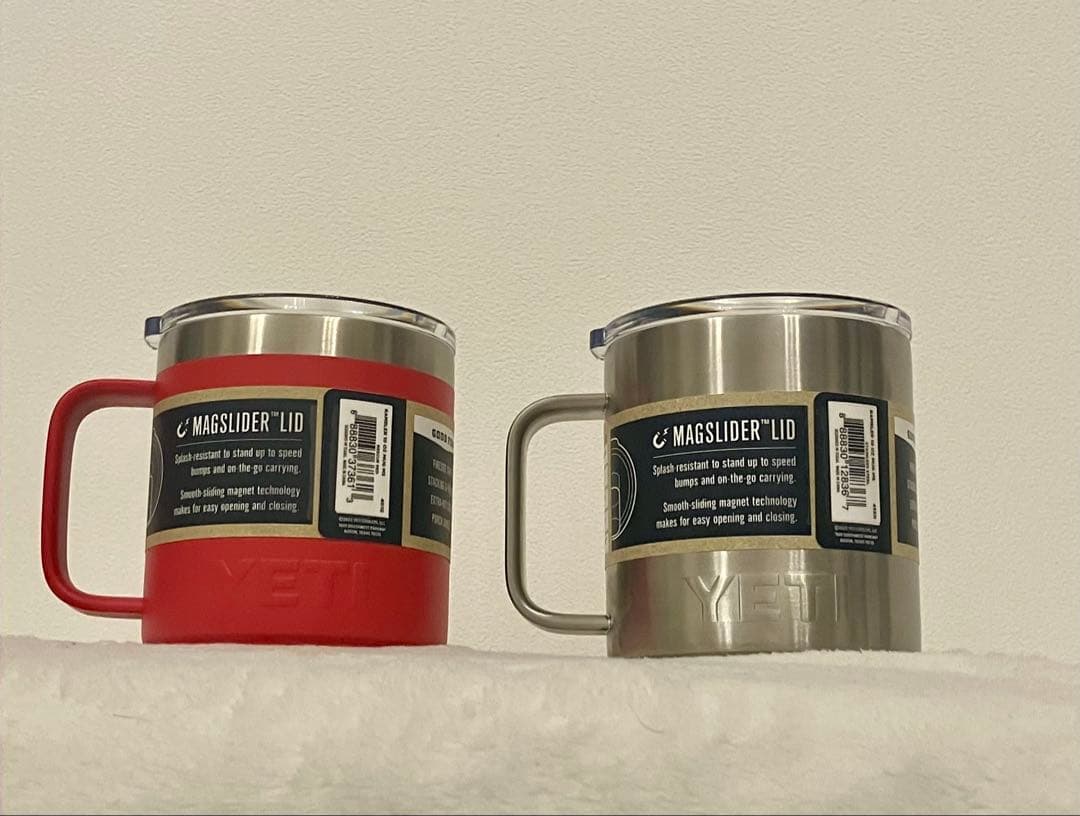 YETI Rambler 10 oz Mug 2個セット シルバー・レッド YETI Rambler 10