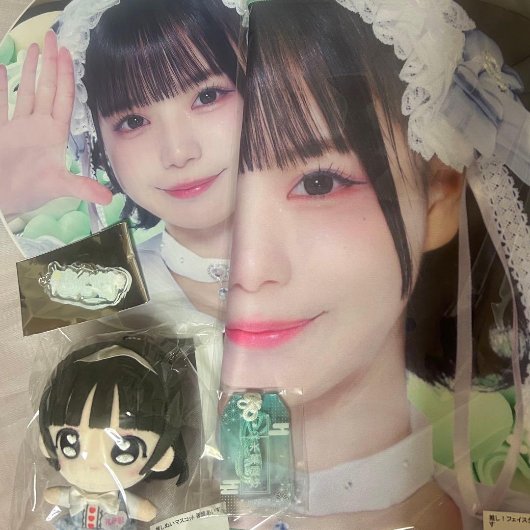 あいす うちわ タオル ぬいぐるみ アクキー 名入れ 推しカラー うちわ型 アクリルキーホルダー (16色 - 12デザイン